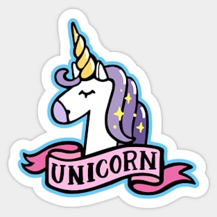 Magic unicorn Sticker